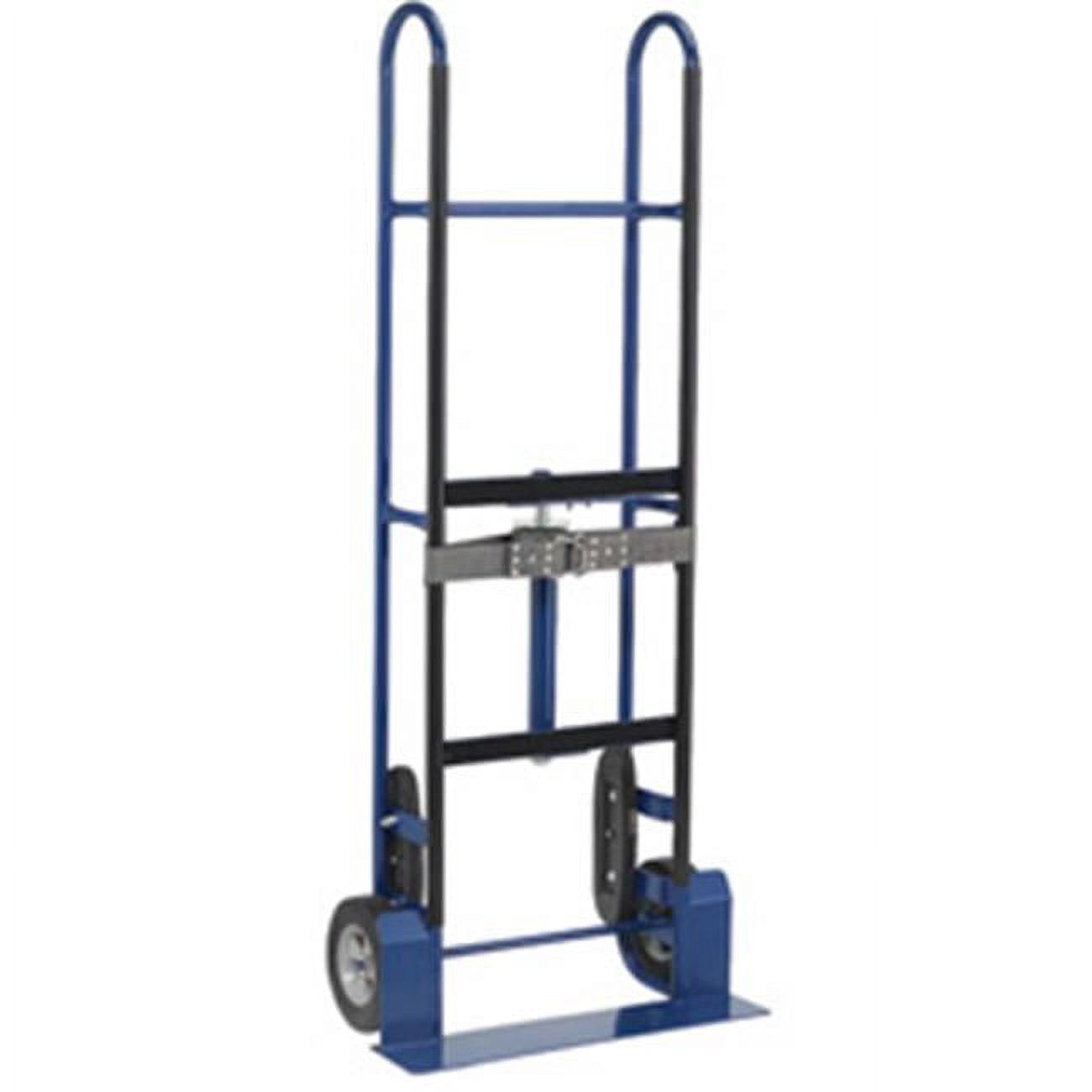Global 252605 8 in. MoldOn Rubber Wheels Steel Appliance Hand Truck