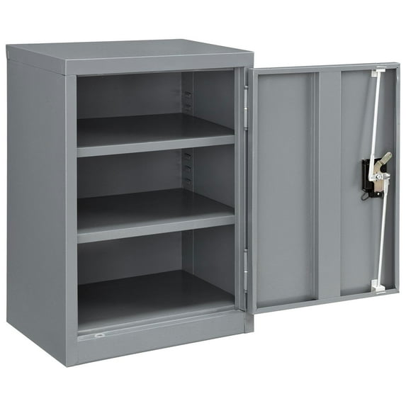 Global Industrial Wall Mount Storage Cabinet 18""W x 12""D x 26""H Assembled Gra