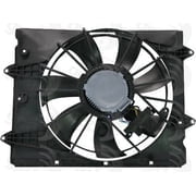Global 2812069 Engine Cooling Fan Assembly Fits select: 2016-2020 HONDA CIVIC