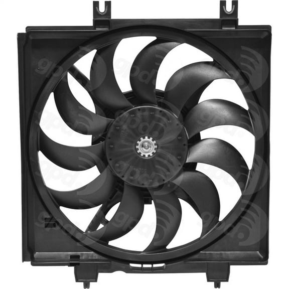 Global 2812072 Engine Cooling Fan Assembly Fits select: 2014-2018 SUBARU FORESTER, 2015-2020 SUBARU WRX