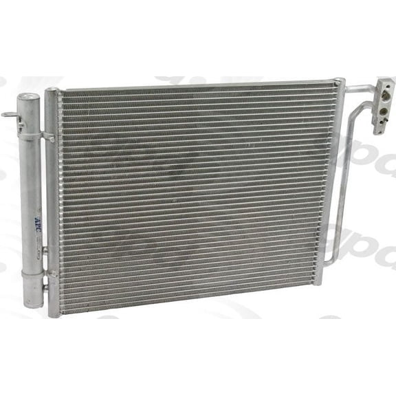 Global 3103C A/C Condenser Fits select: 2000-2006 BMW X5