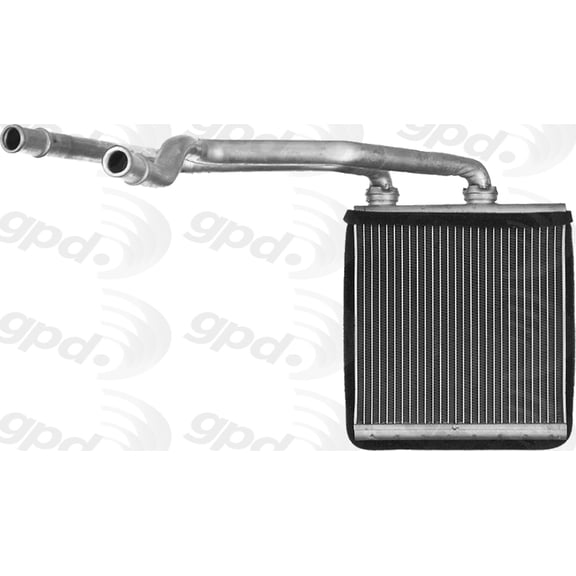 Global 8231707 HVAC Heater Core Fits select: 2013-2020 NISSAN NV200, 2015-2018 CHEVROLET CITY EXPRESS