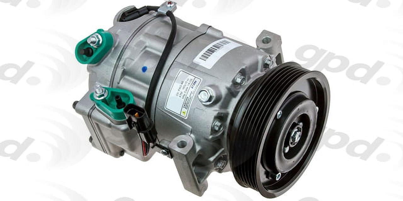 Global A/C Compressor 6512838 Fits select: 2009-2014 HYUNDAI GENESIS, 2011-2014 HYUNDAI EQUUS