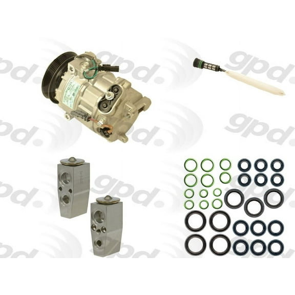Global A/C Compressor Kit 9611347 Fits select: 2013-2015 CHEVROLET MALIBU, 2016 CHEVROLET MALIBU LIMITED