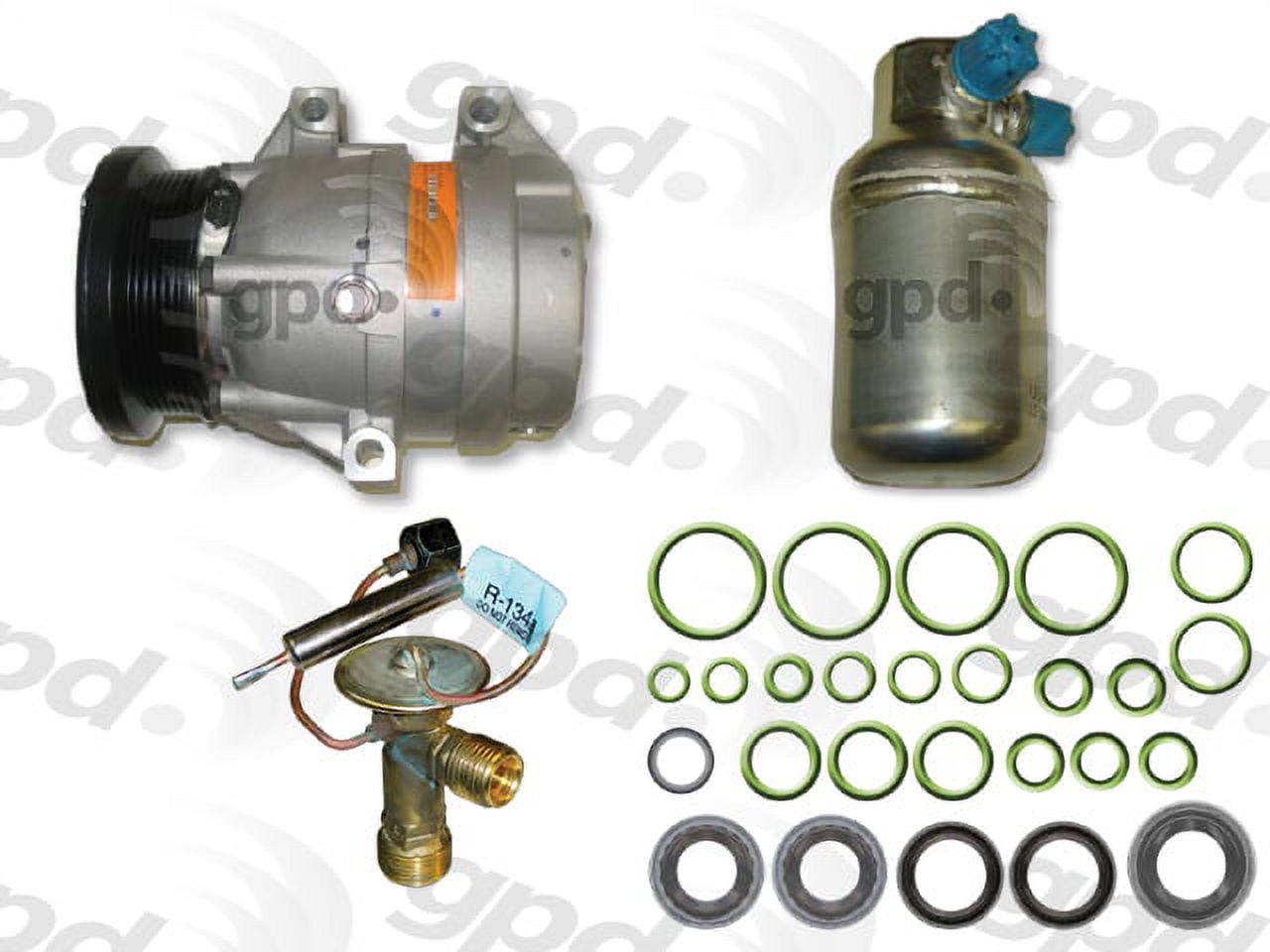 Global A/C Compressor Kit 9611741 Fits select: 1994-1996 CHEVROLET CORSICA, 1994-1995 CHEVROLET BERETTA