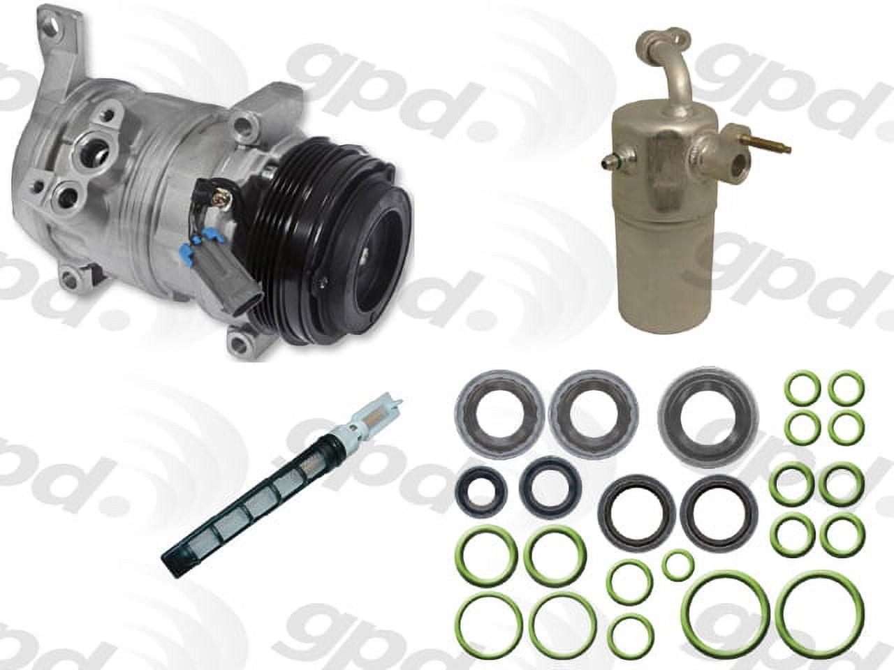 Global A/C Compressor Kit 9611810 Fits select: 2004 CHEVROLET AVALANCHE