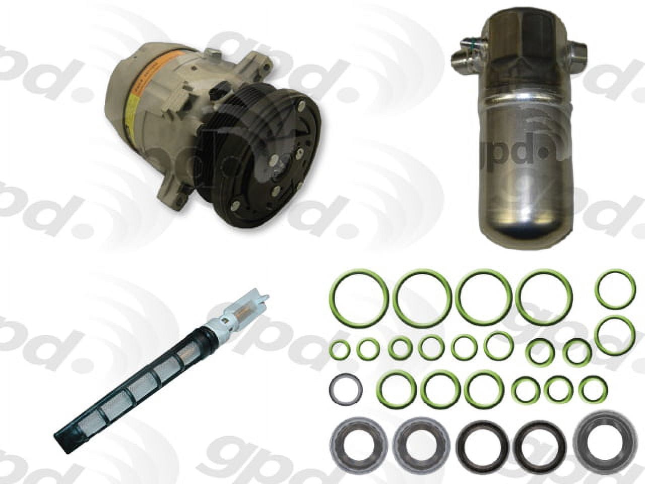 Global A/C Compressor Kit 9612204 Fits select: 1992-1994 CHEVROLET CAVALIER, 1992-1994 PONTIAC SUNBIRD