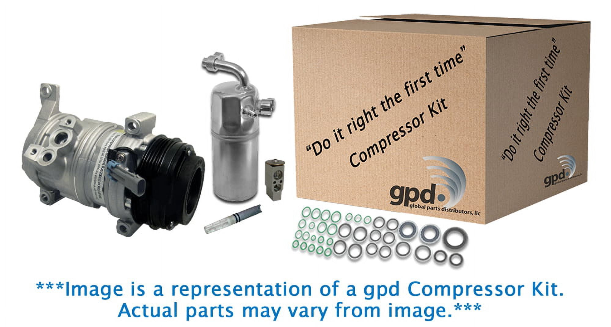 Global A/C Compressor Kit 9622535 Fits select: 2006-2007 CHRYSLER TOWN & COUNTRY, 2006-2007 DODGE GRAND CARAVAN