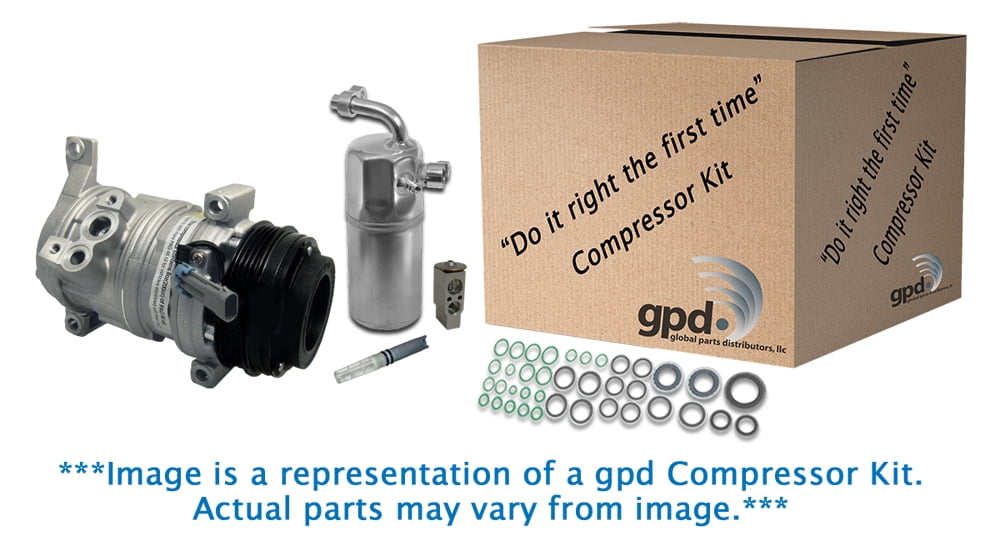 Global A/C Compressor Kit 9641971 Fits select: 2014 NISSAN TITAN