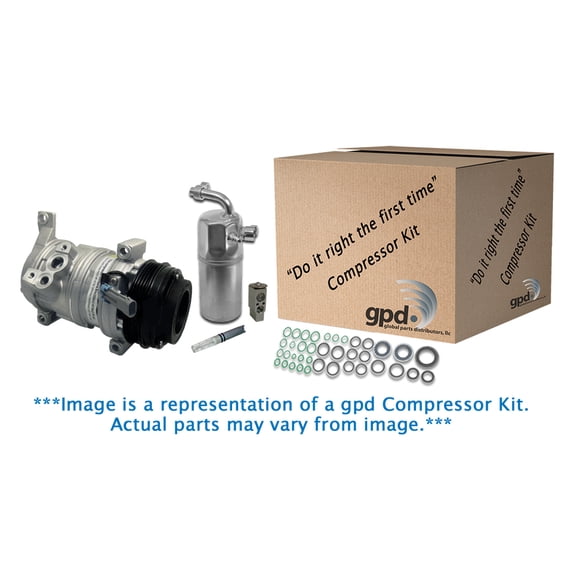 Global A/C Compressor Kit 9644899 Fits select: 2008-2016 TOYOTA SEQUOIA