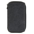 thumbnail image 1 of Global Art Canvas Pencil Case, 24-Pencil Capacity, Black, 1 of 2