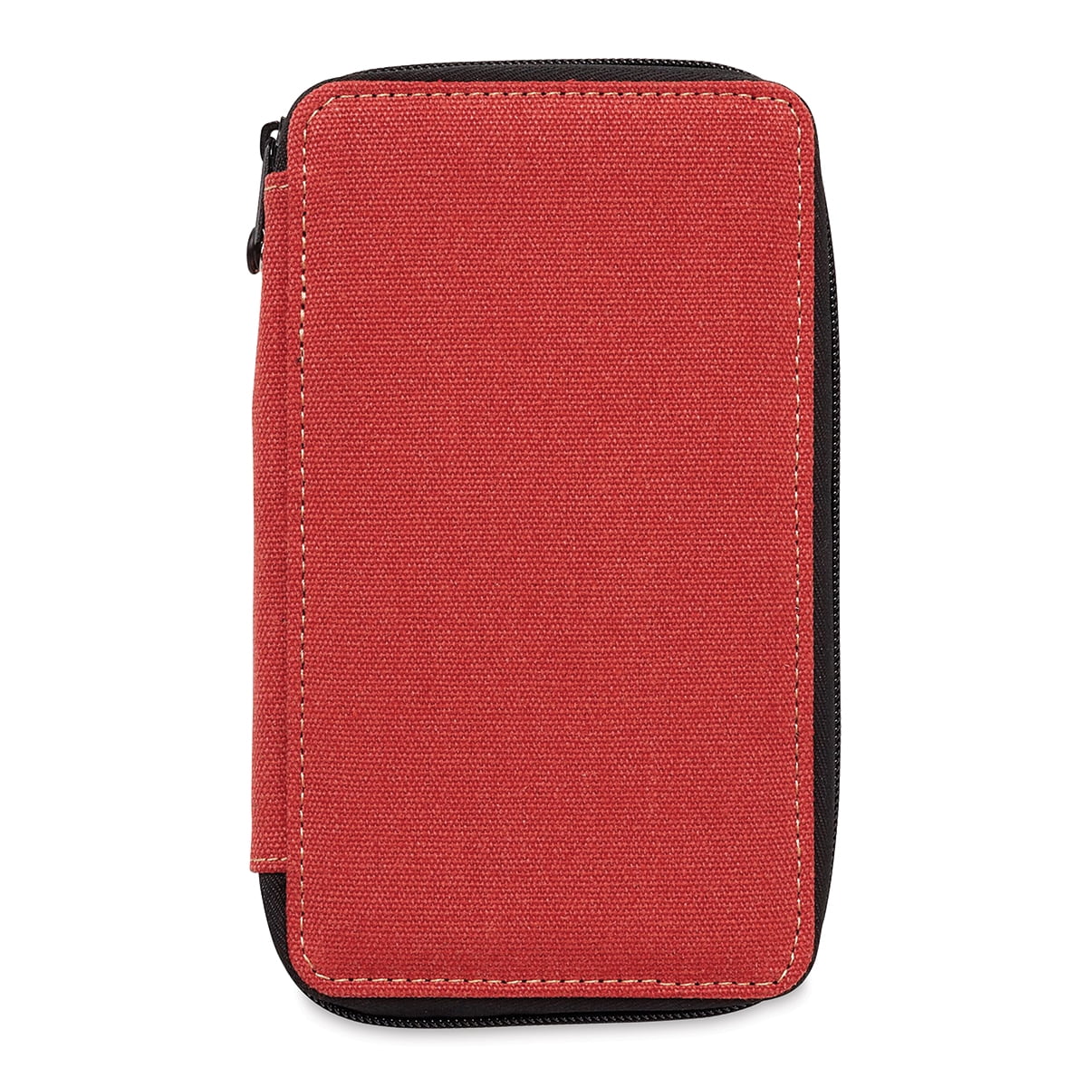Global Art Canvas Pencil Case, 24-Pencil Capacity, Rose