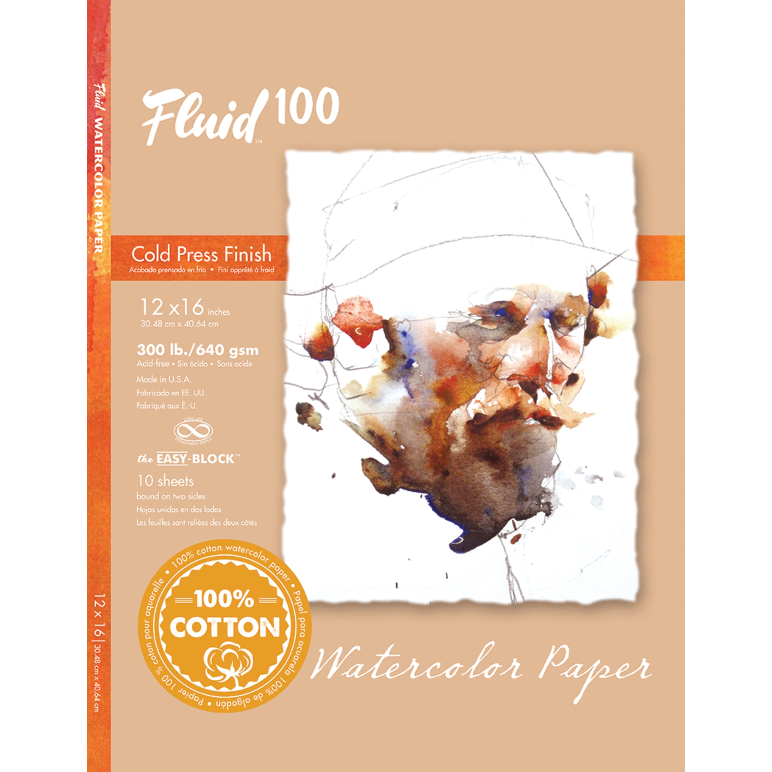 Canson XL Series Bristol Paper, Smooth, Foldover Pad, 9x12 inches