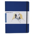 thumbnail image 1 of Global Art Handbook Travelogue Artist Journal, Extra-Large Portrait, 8.25" x 10.5", Ultramarine Blue, 1 of 1