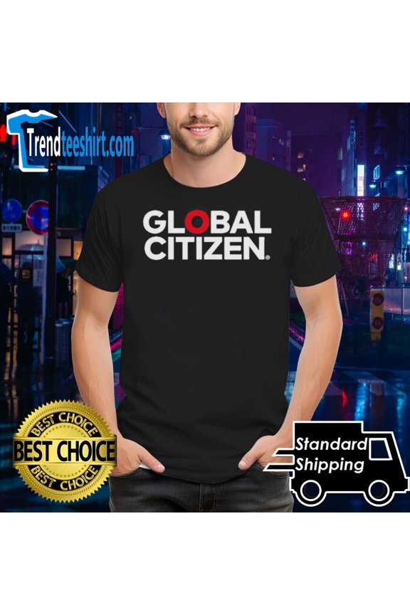 Global Citizen Logo Tee Shirt