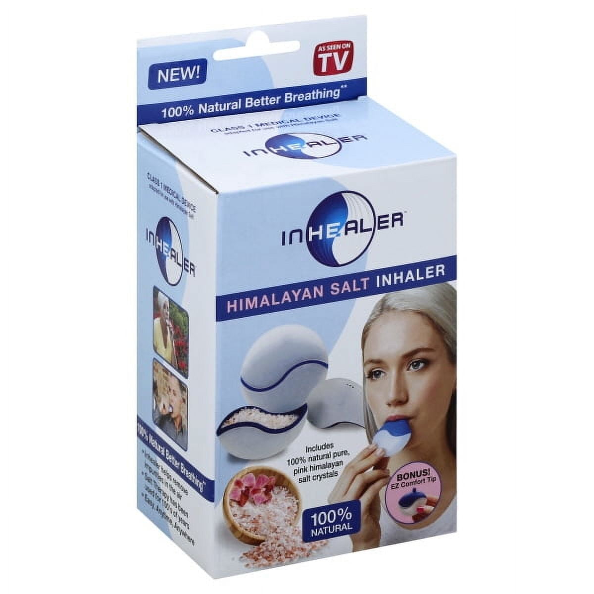 Global Concepts Inhealer  Himalayan Salt Inhaler, 1 ea