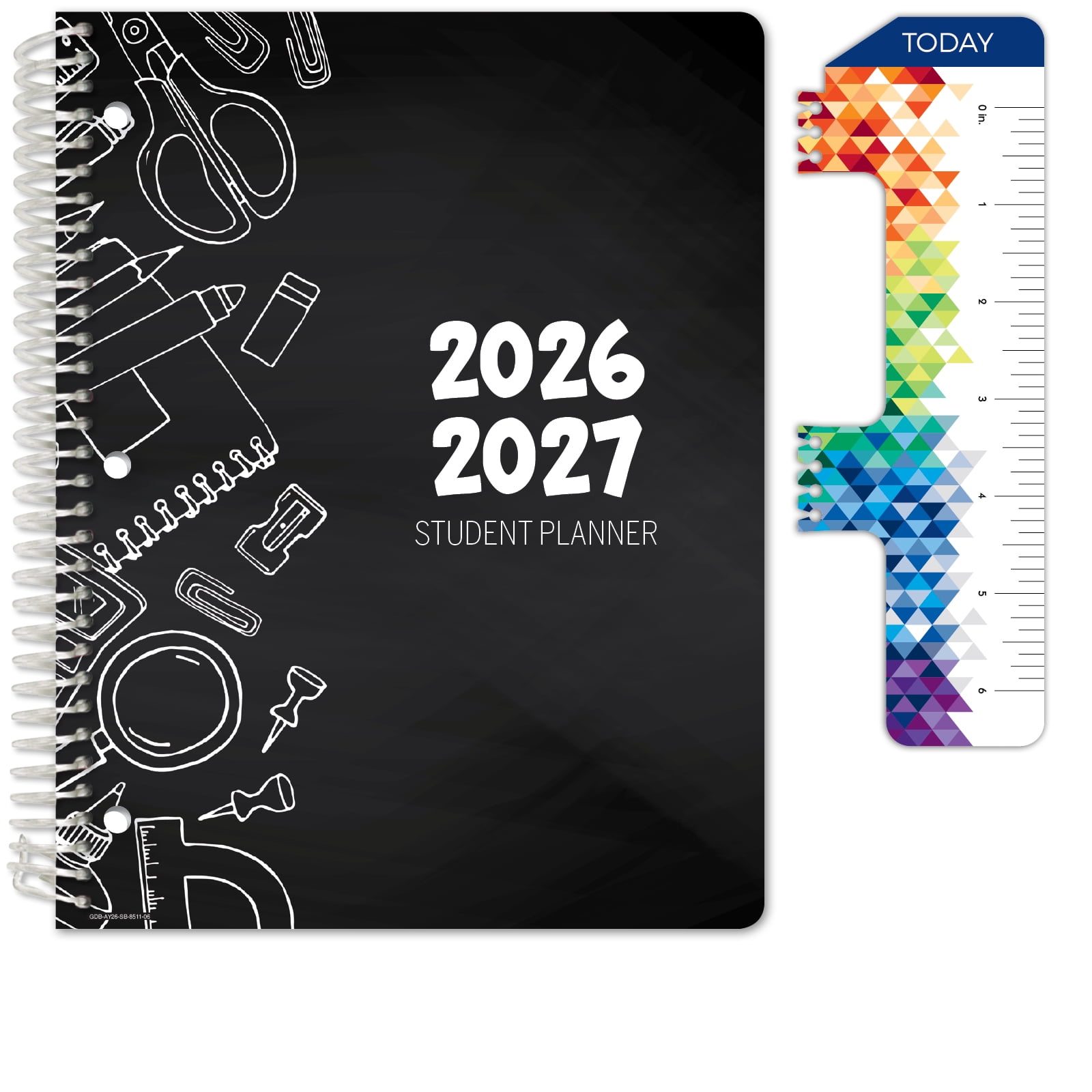 Global Datebooks Secondary Student Planner AY 2026-2027 - Block Style ...