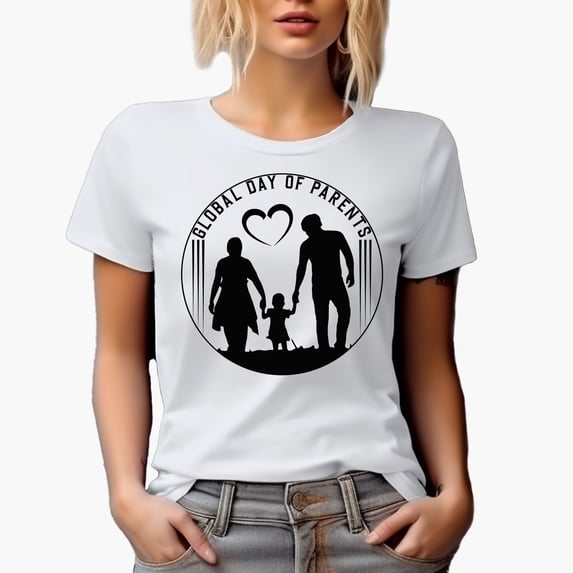 Global Day of Parents, White T-Shirt, Small