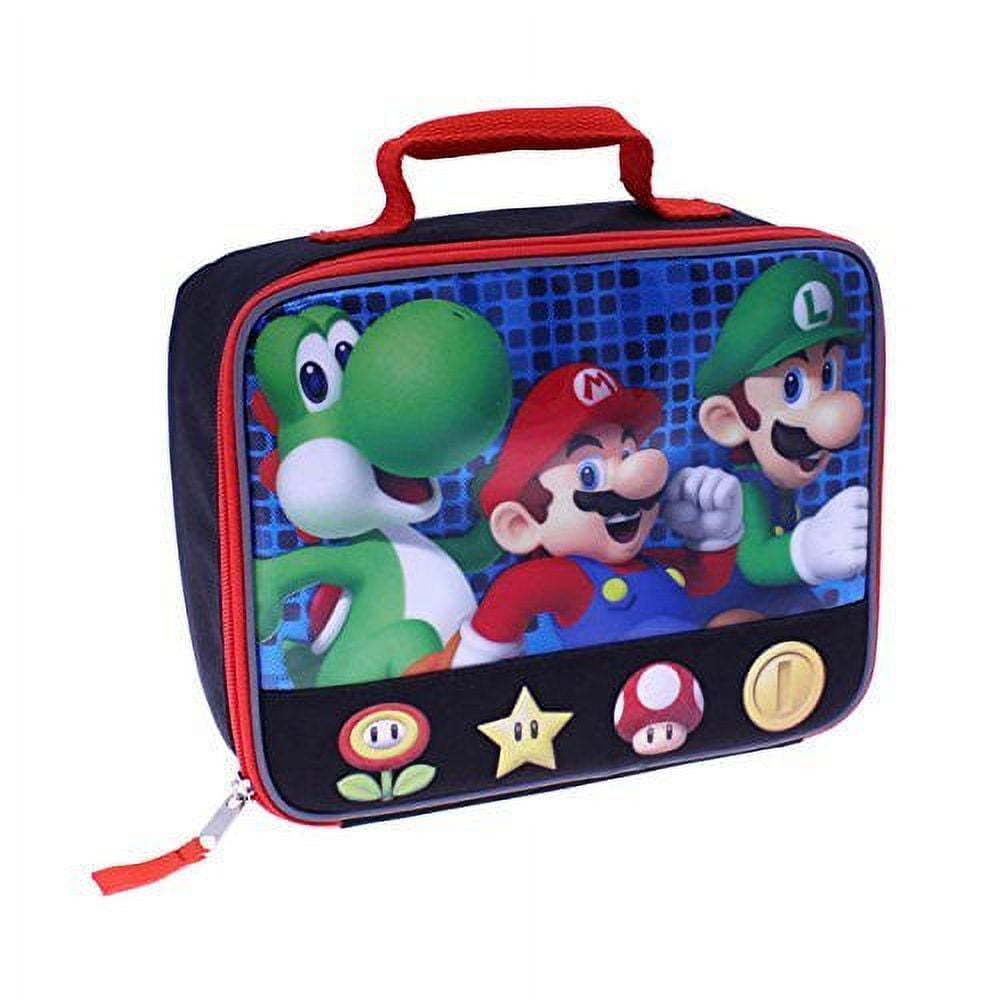 Nintendo Super Mario Reusable Rectangular Lunch Bag