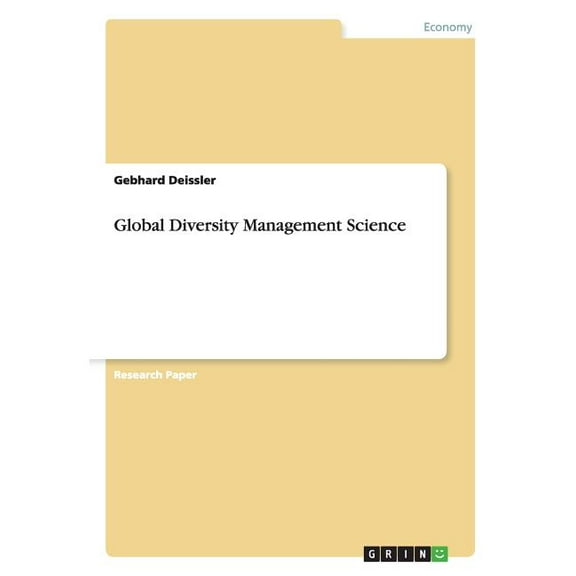 Global Diversity Management Science (Paperback)