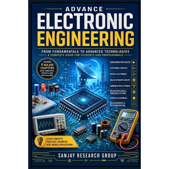 Global Education Books by Sanjay Mandavi Advance Electronics Engineering: From Fundamentals to Advanced Technologies, Book 14, (Paperback)