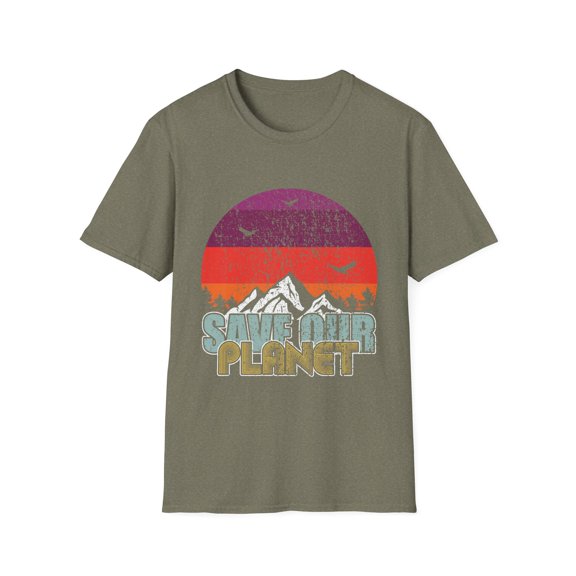 Global Environmentalism Geologist Graphic Gifts Cute Environmental Appreciation Men Women Unisex Softstyle T-Shirt