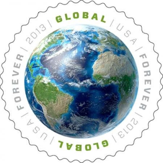 Global Forever Canvas Art - US POSTAL SERVICE (24 x 24)
