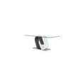 thumbnail image 1 of Global Furniture Glass Dining Table With White And Gray Base, 1 of 10