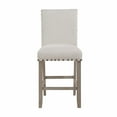 thumbnail image 1 of Global Furniture USA D1622 Bar Stool White Set of 2, 1 of 4