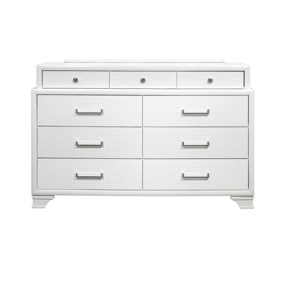 Global Furniture USA Jordyn Collection White Dresser