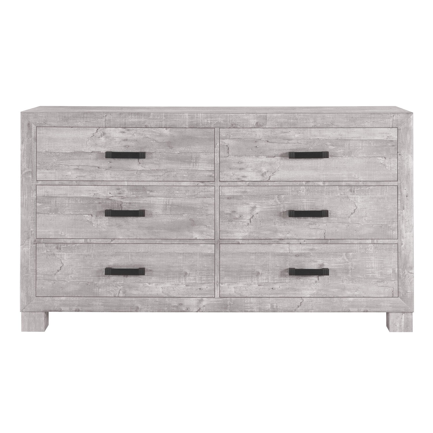 Nolan 59" Light Grey Farmhouse Wood Dresser