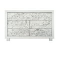 thumbnail image 1 of Global Furniture Santorini-Metallic White-Dr, Dresser, 1 of 2
