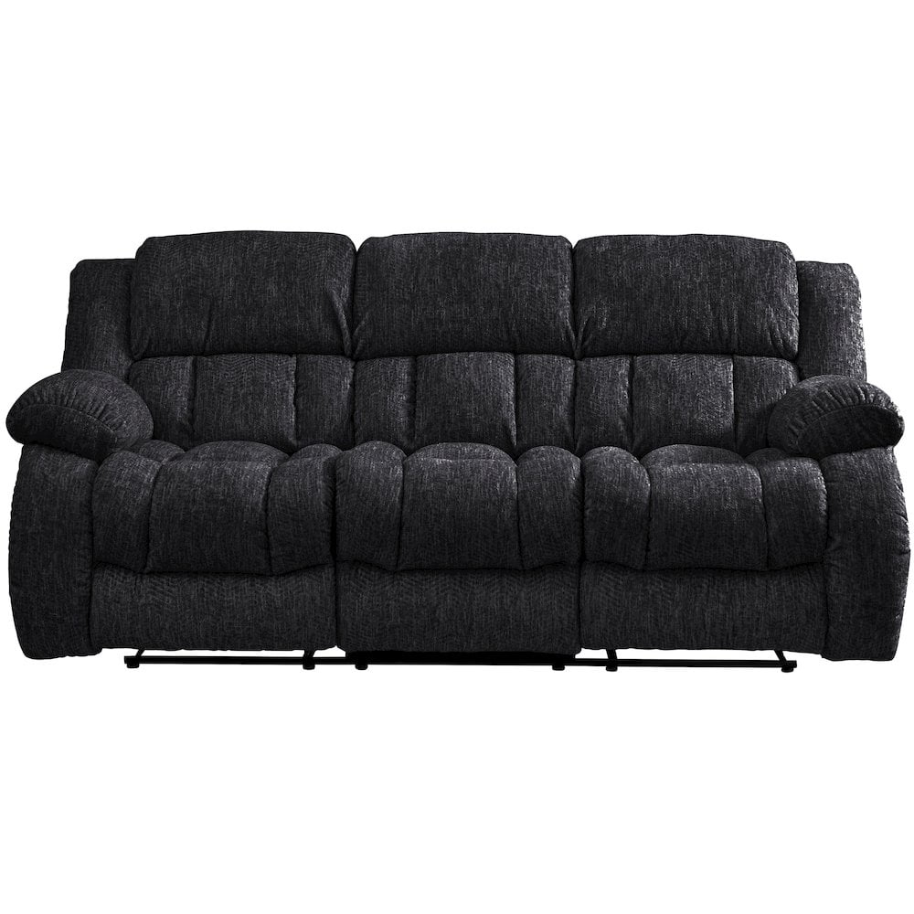 U250 EBONY RECLINING SOFA/CONSOLE RECLINING LOVESEAT/GLIDER RECLINER