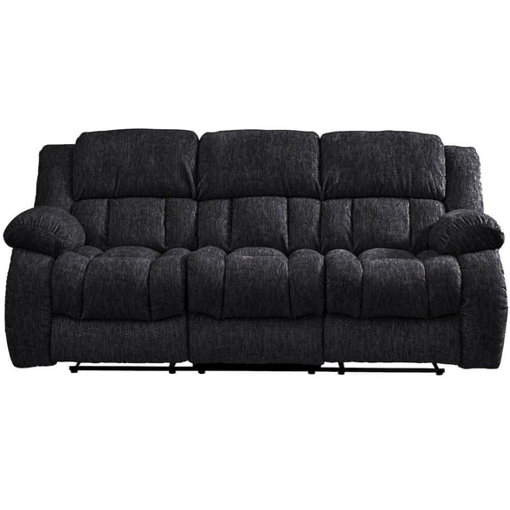 U250 EBONY RECLINING SOFA/CONSOLE RECLINING LOVESEAT/GLIDER RECLINER