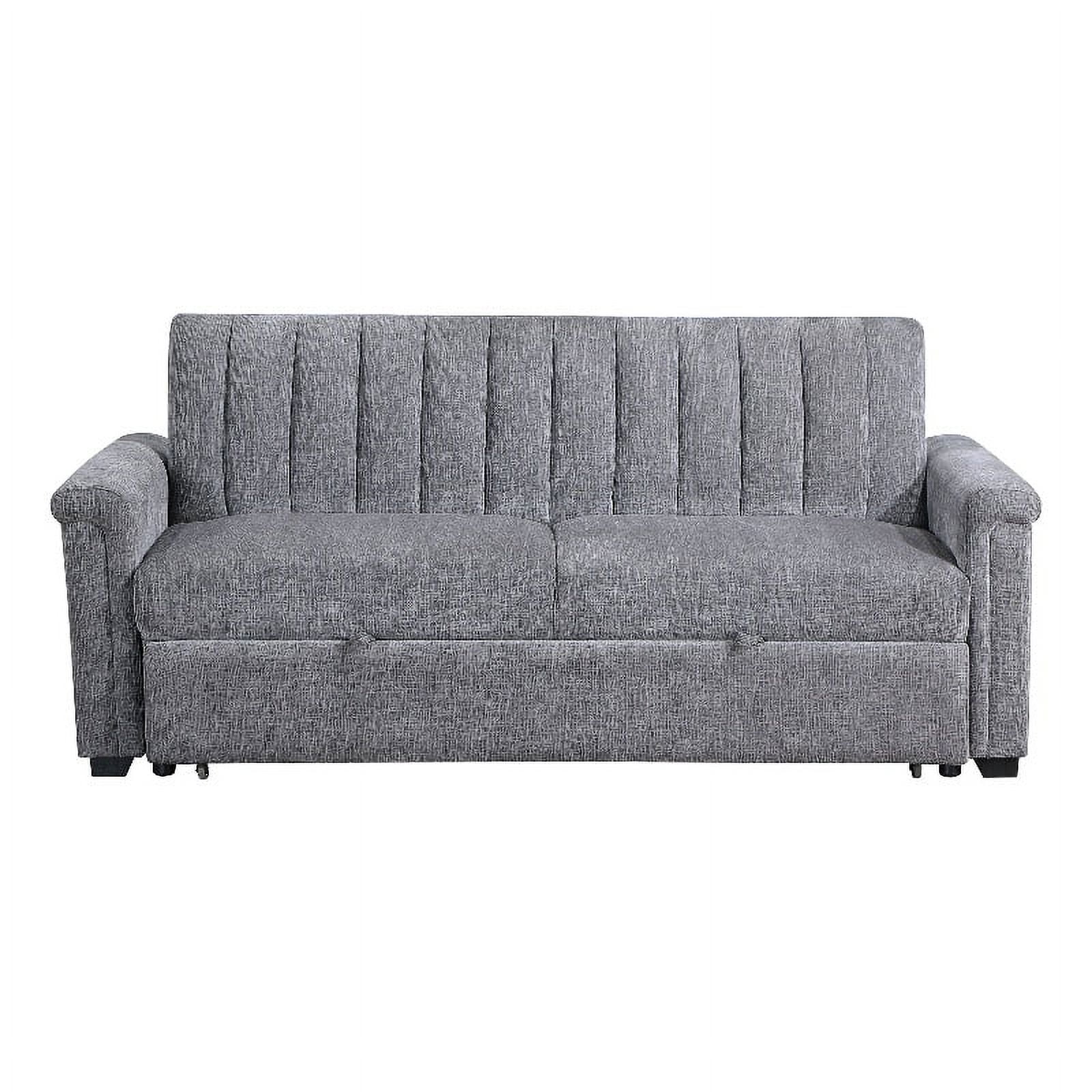Global Furniture USA U0201 Dark Gray Pull Out Sofa