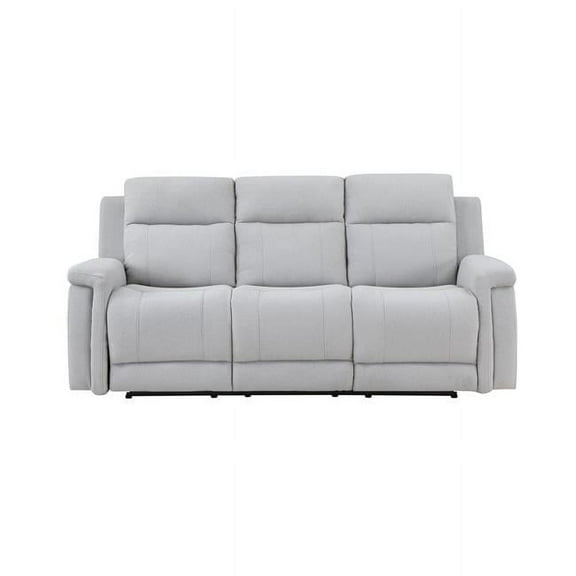 U1797 GREY RECLINING SOFA