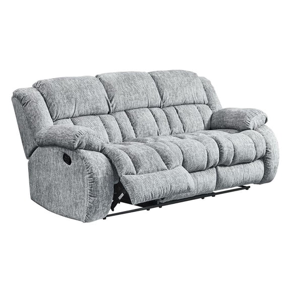 U250 GREY RECLINING SOFA