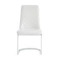 thumbnail image 1 of D1067 2 WHITE DINING CHAIR, 1 of 4