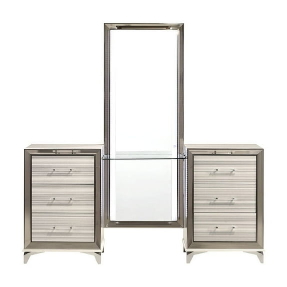 Global Furniture USA Zambrano White Vanity