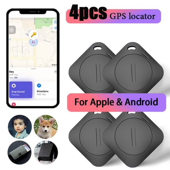 Global GPS Tracker for Cars, Kids, Pets & Items - iOS/Android Compatible, Worldwide Coverage