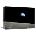 thumbnail image 1 of Global Gallery  12 x 16 in. Earthrise, Apollo 8, December 24, 1968 Art Print - NASA, 1 of 1