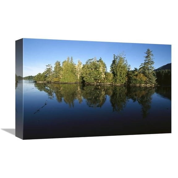 Global Gallery  12 x 18 in. Clayoquot Sound - Vancouver Island - British Columbia - Canada Art Print - Flip Nicklin