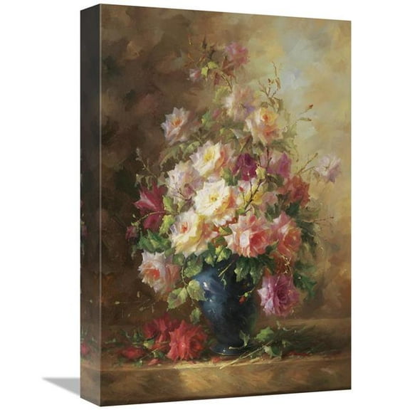 Global Gallery 12 x 18 in. Fluer De L A Amie Art Print - J Jean