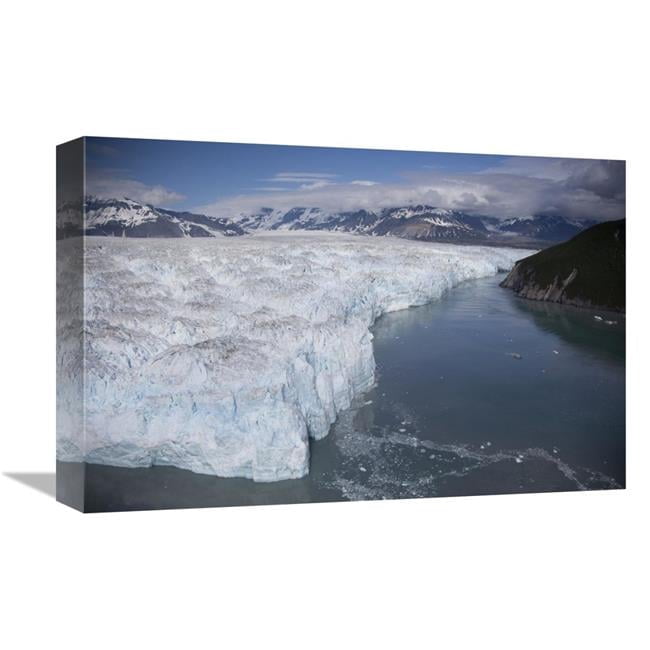 Global Gallery 12 x 18 in. Hubbard Glacier Encroaching on Gilbert Point ...