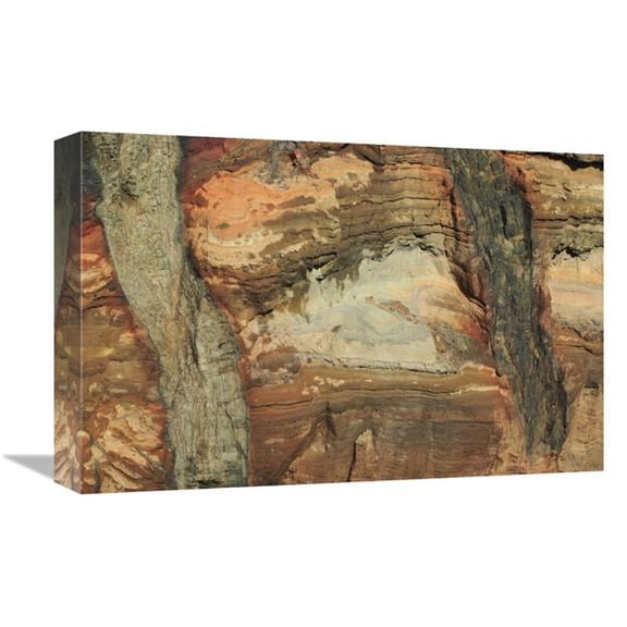 Global Gallery 12 x 18 in. Rocky Volcanic Cliff in the Ponta De Sao Lourenco Nature Reserve - Madeira Art Print - Cyril Ruoso