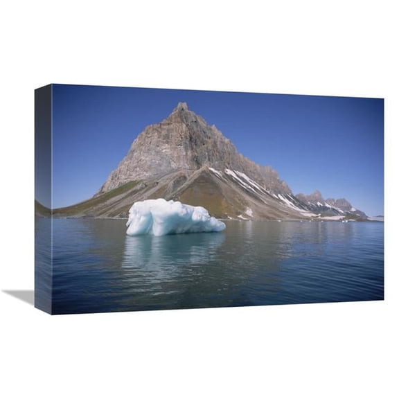 Global Gallery  12 x 18 in. Spitsbergen Island - Hornsund - Svalbard Archipelago - Norwegian Arctic Art Print - Tui De Roy