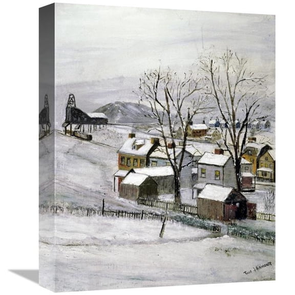 Global Gallery 16 in. Coal Town Art Print - Thomas J. Armour