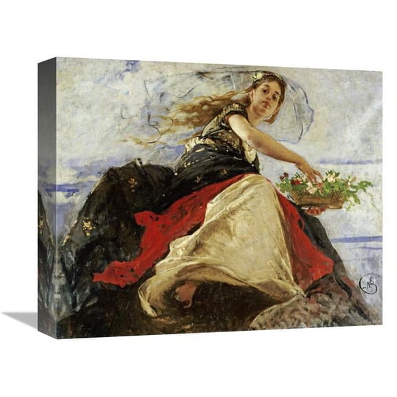 Global Gallery 16 in. Flora Art Print - Mose Bianchi