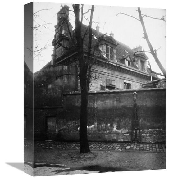 Global Gallery 16 in. Paris - 1923 - Old Convent - Avenue d lObservatoire Art Print - Eugene Atget