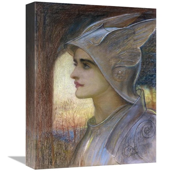 Global Gallery  16 in. St Joan of Arc Art Print - Sir William Blake Richmond